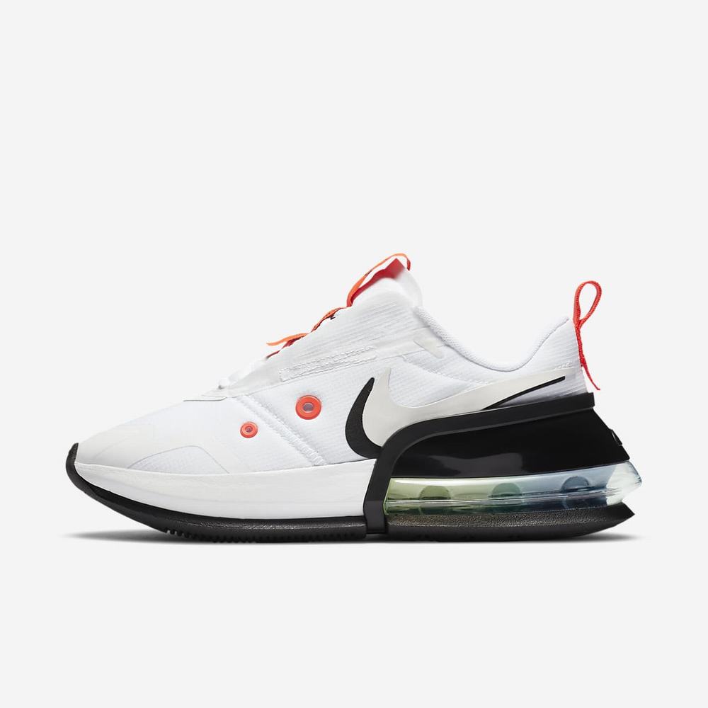 Sneakers Nike Air Max Up Blanche 0134-529 White/Black/Bright Crimson/Platinum Tint Femme | CUQ-15043702